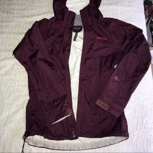 Plum Patagonia Rain Jacket